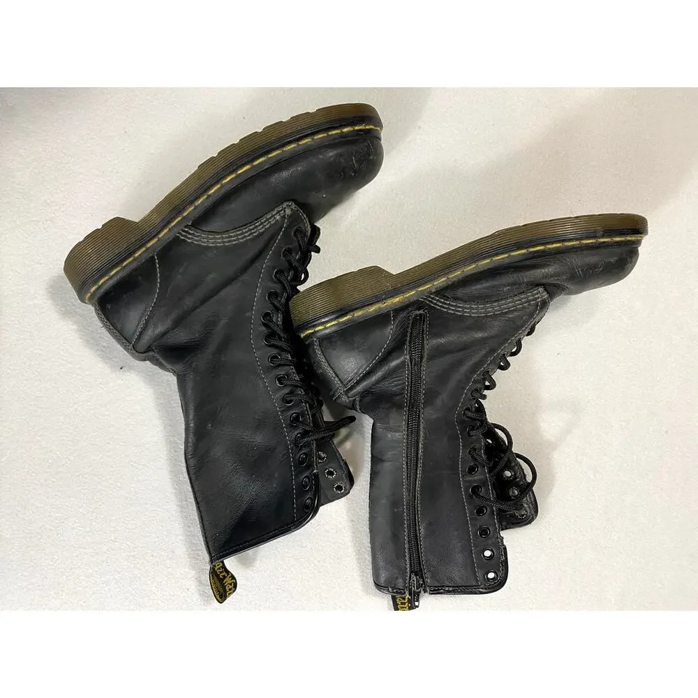 Dr. Martens Vintage 9733 14-Eye Double Zip Boots Men 8
